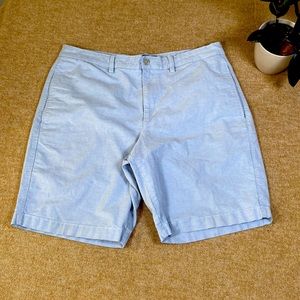 Chaps Men’s Stretch Classic Fit Powder Blue Shorts (Size 36)